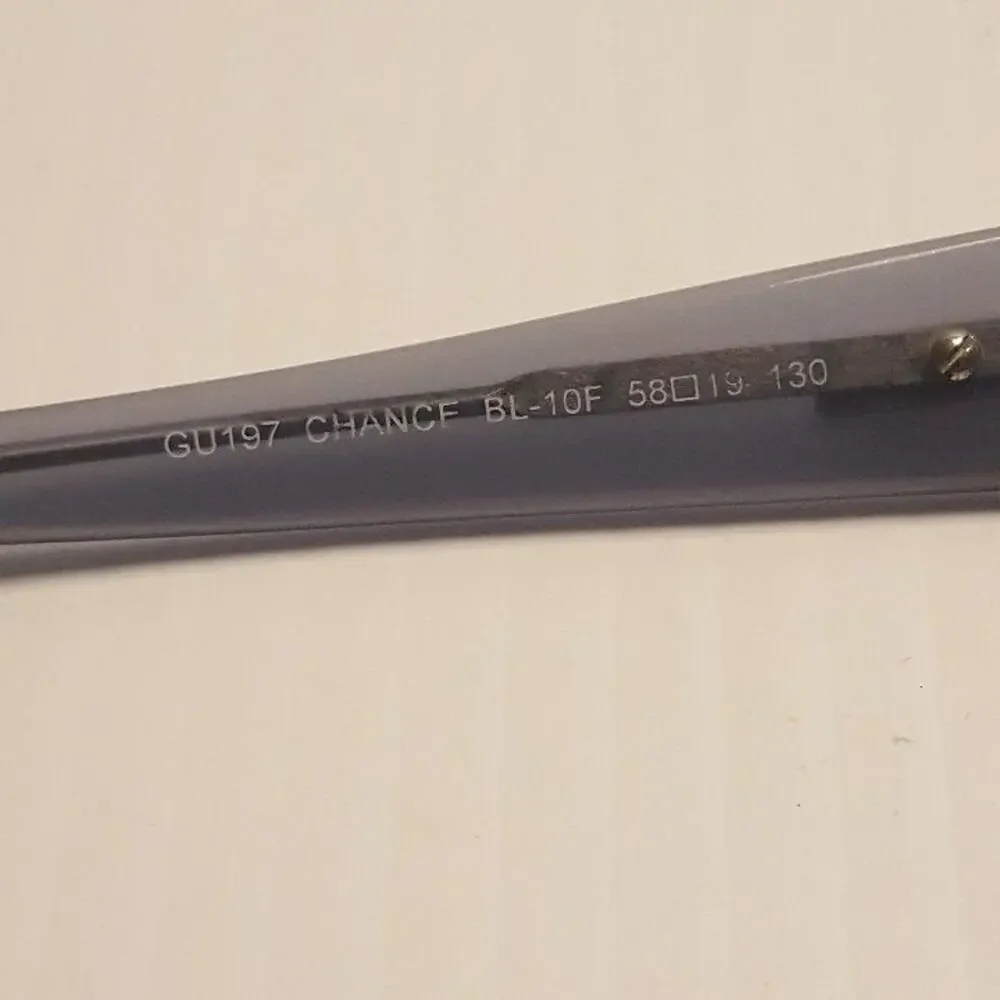 Guess GU197 BL-10F Mirrored Sunglasses 58x19x130.